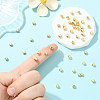 SHEGRACE Brass Beads XGRPCN645-237G-5