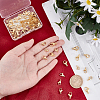 60Pcs 6 Style 304 Stainless Steel Lobster Claw Clasps STAS-BBC0001-03-3