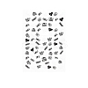 Nail Art Stickers Decals MRMJ-T072-TL0049-1