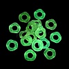 Luminous Transparent Acrylic European Beads AC-CBA9284-06-3