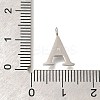 304 Stainless Steel Micro Pave Cubic Zirconia Pendants STAS-H228-06P-A-3