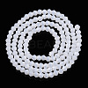 Imitation Jade Glass Beads Strands EGLA-A039-J2mm-D06-2
