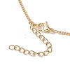 Brass Slider Necklace Makings AJEW-JB01263-01-3