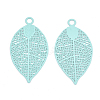 430 Stainless Steel Filigree Pendants X-STAS-S108-01C-2
