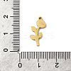 304 Stainless Steel Enamel Pendants STAS-I335-04G-01-3