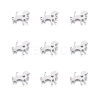 304 Stainless Steel Puppy Links connectors STAS-CJ0001-15-3