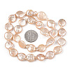 Natural Keshi Pearl Beads Strands PEAR-S018-02B-1-6