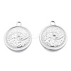 Non-Tarnish 201 Stainless Steel Pendants STAS-N098-248P-3