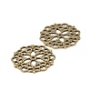 Tibetan Style Filigree Joiners Links TIBE-A11623-AB-FF-1