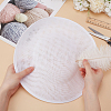 Linen Mini Hat Fascinator Base AJEW-WH0561-32B-3