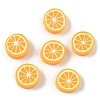 Fruit & Vegetable Theme Handmade Polymer Clay Beads CLAY-F006-02G-1