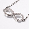 Adjustable Brass Bolo Bracelets BJEW-P200-05P-2