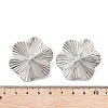 Non-Tarnish 304 Stainless Steel Stud Earring Findings STAS-P357-01C-P-3