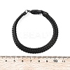 304 Stainless Steel Wheat Chain Bracelets for Men Women BJEW-Q038-01EB-5