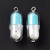 Translucent Plastic Pendants KY-L006-29E-3
