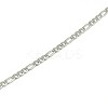 Tarnish Resistant 304 Stainless Steel Figaro Chain Necklace Making LS-STAS-A028-N025P-2