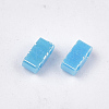 2-Hole Opaque Glass Seed Beads SEED-S023-27B-02-2