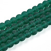 Transparent Glass Beads Strands GLAA-T032-T8mm-MD21-1