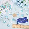 36Pcs 6 Styles Alloy Enamel Pendants ENAM-SC0004-57-3