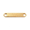 Ion Plating(IP) 304 Stainless Steel Connector Charms X-STAS-F282-12G-2