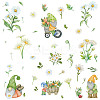 8 Sheets 8 Styles PVC Waterproof Wall Stickers DIY-WH0345-057-1