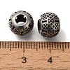 304 Stainless Steel European Beads STAS-D191-14B-AS-2