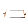Polyester Horizontal Painted Scroll LS-AJEW-WH0230-78B-2