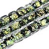 Handmade Foil Glass Beads Strands FOIL-Q002-04A-1