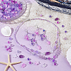 Transparent Spray Painted Glass & Acrylic Beads Kits GLAA-NB0001-82-4