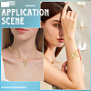 12Pcs 4 Styles 201 Stainless Steel Pendants STAS-BBC0007-31-4