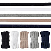 50M 5 Colors Flat Cotton Braided Cord OCOR-PH0006-79B-1