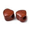 Natural Red Jasper European Beads G-C269-01D-2
