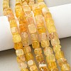 Natural Dragon Veins Agate Beads Strands G-G177-E08-05-5