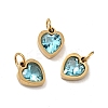 PVD Vacuum Plating 304 Stainless Steel Pendants STAS-D189-06G-03-1