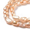 Natural Cultured Freshwater Pearl Beads Strands PEAR-L033-30E-2