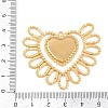 304 Stainless Steel Pendant Cabochon Settings STAS-H249-05G-3