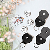 Heart Double-Sided Engraved Stainless Steel Commemorative Decision Maker Coin Set AJEW-GL0002-01H-4