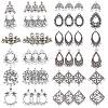 48Pcs 12 Style Tibetan Style Chandelier Components Links FIND-SC0002-17-1