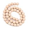 Natural Fossil Beads Strands LS-G-E110-8mm-2-3