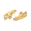 Ion Plating(IP) 304 Stainless Steel Pendants STAS-L268-041G-3