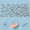 304 Stainless Steel Beads STAS-BBC0009-89B-6