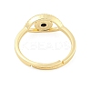 304 Stainless Steel Cubic Zirconia Adjustable Ring RJEW-S406-06G-3