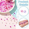 1000Pcs 3 Styles Glass Rondelle Beads GLAA-CJC0009-09D-3