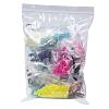 24 Colors Transparent Glass Beads FGLA-JQ0001-03-4mm-4
