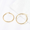 201 Stainless Steel Hoop Earrings EJEW-I245-20F-3