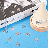 16Pcs 201 Stainless Steel Pendants STAS-BBC0005-28-4