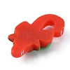 Christmas Theme Opaque Resin Cabochons LS-CRES-WH0013-09B-2