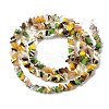 Electroplate Glass Beads Strands EGLA-N002-06D-2