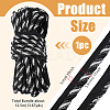 12.5M Polyester Twist Lip Cord Trim OCOR-WH0105-005B-2