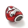 304 Stainless Steel Enamel European Beads STAS-U005-03P-2